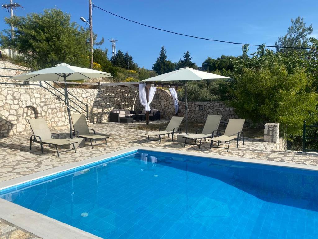 Villa Skyfall Kalamítsi Extérieur photo